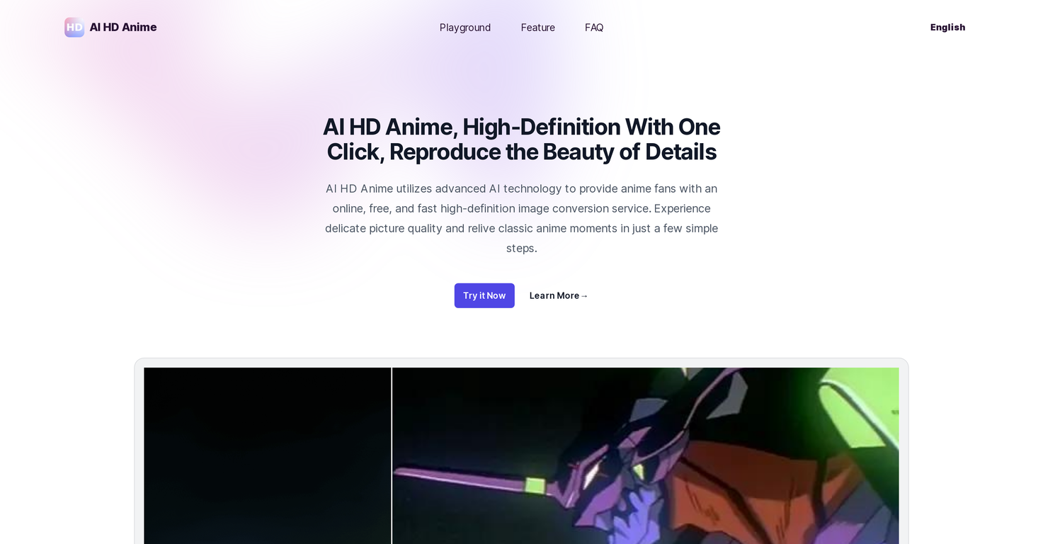 AI HD Anime screenshot