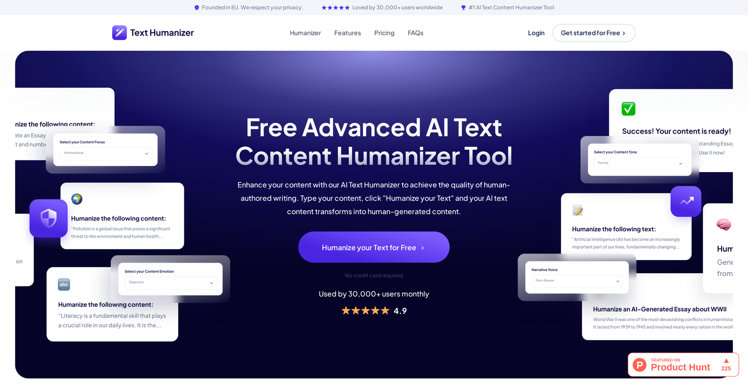 Text-Humanizer screenshot