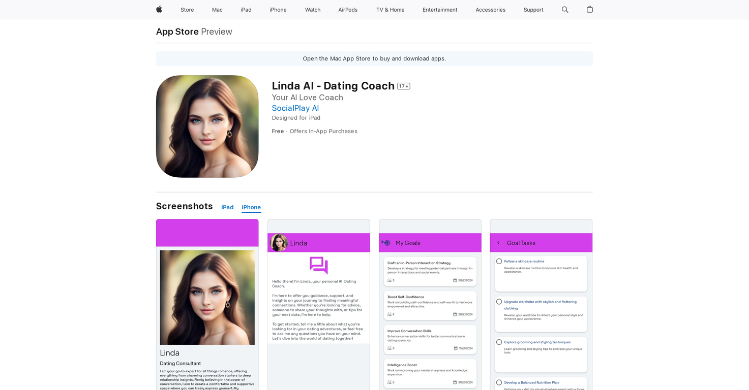 Linda AI screenshot