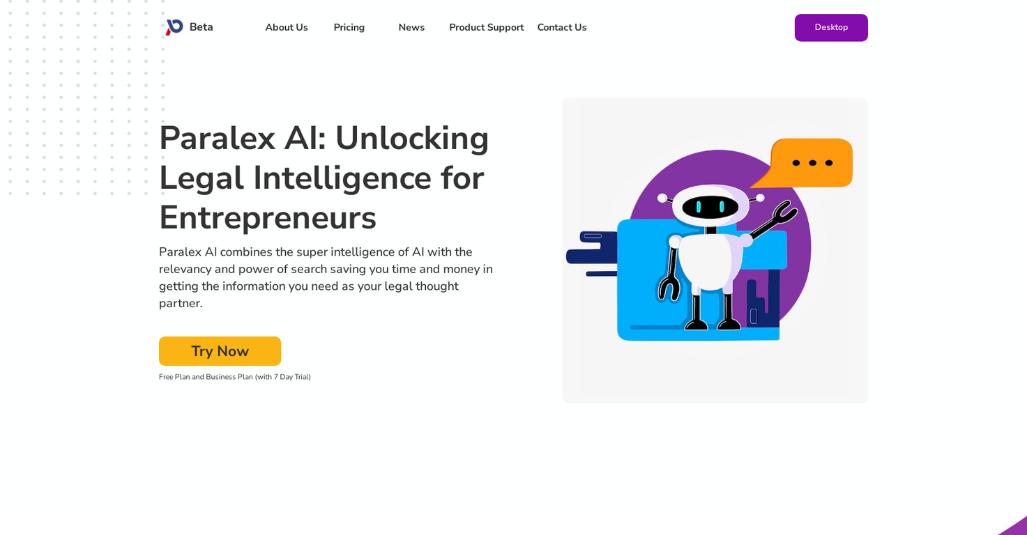 Paralex screenshot