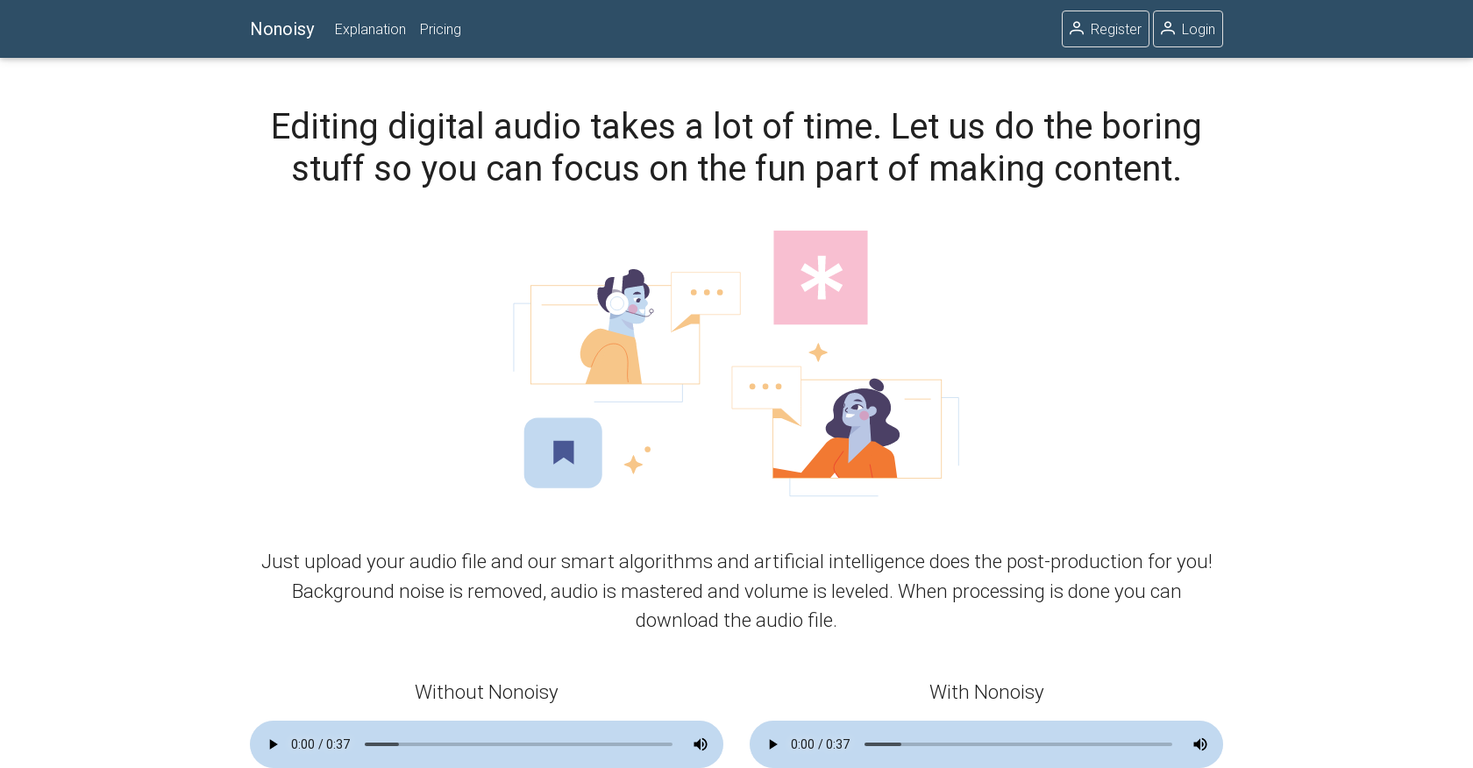 Nonoisy screenshot