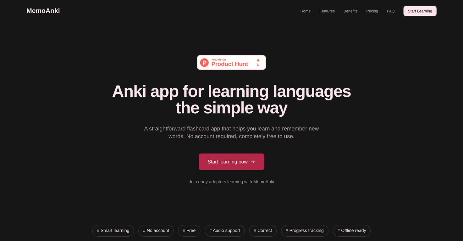 MemoAnki screenshot