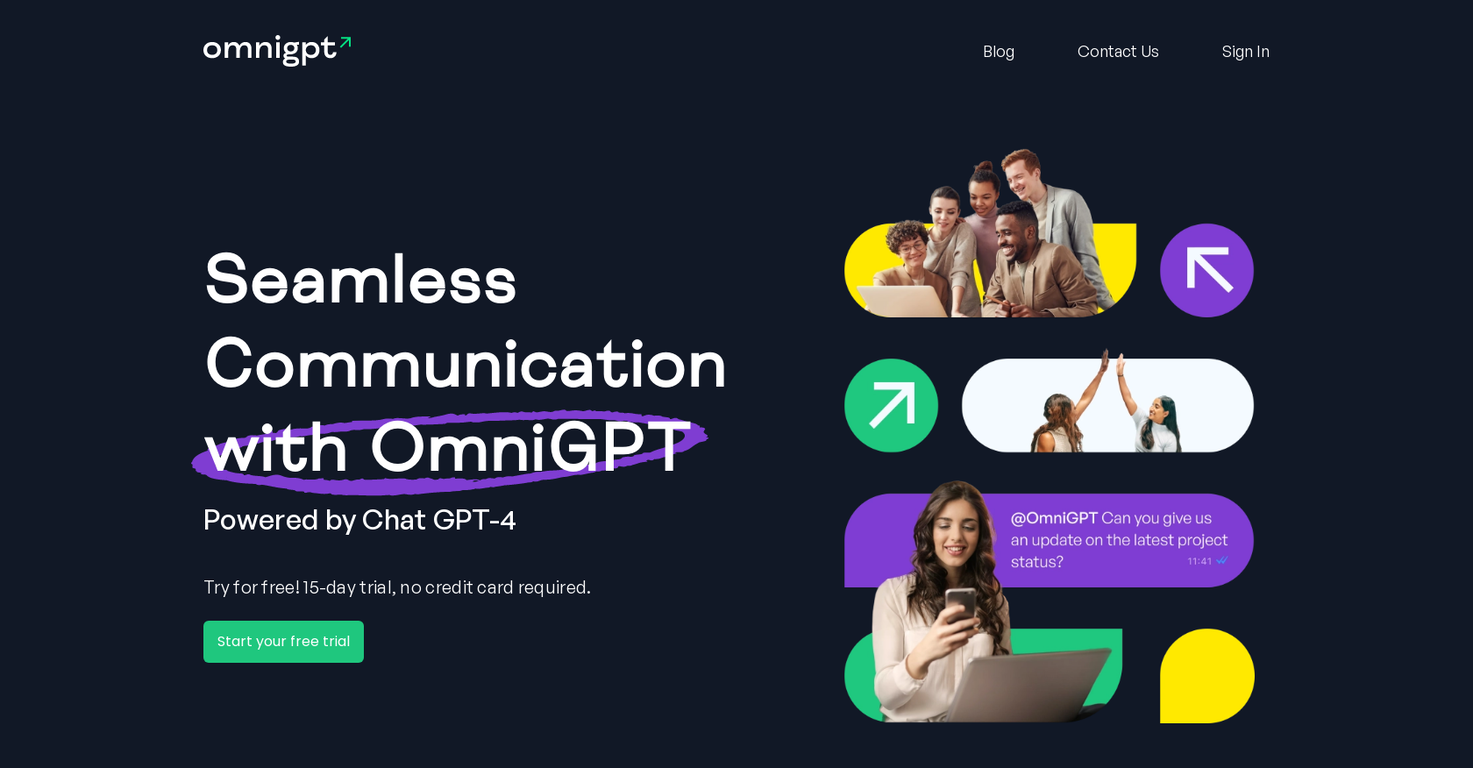 Omnigpt screenshot