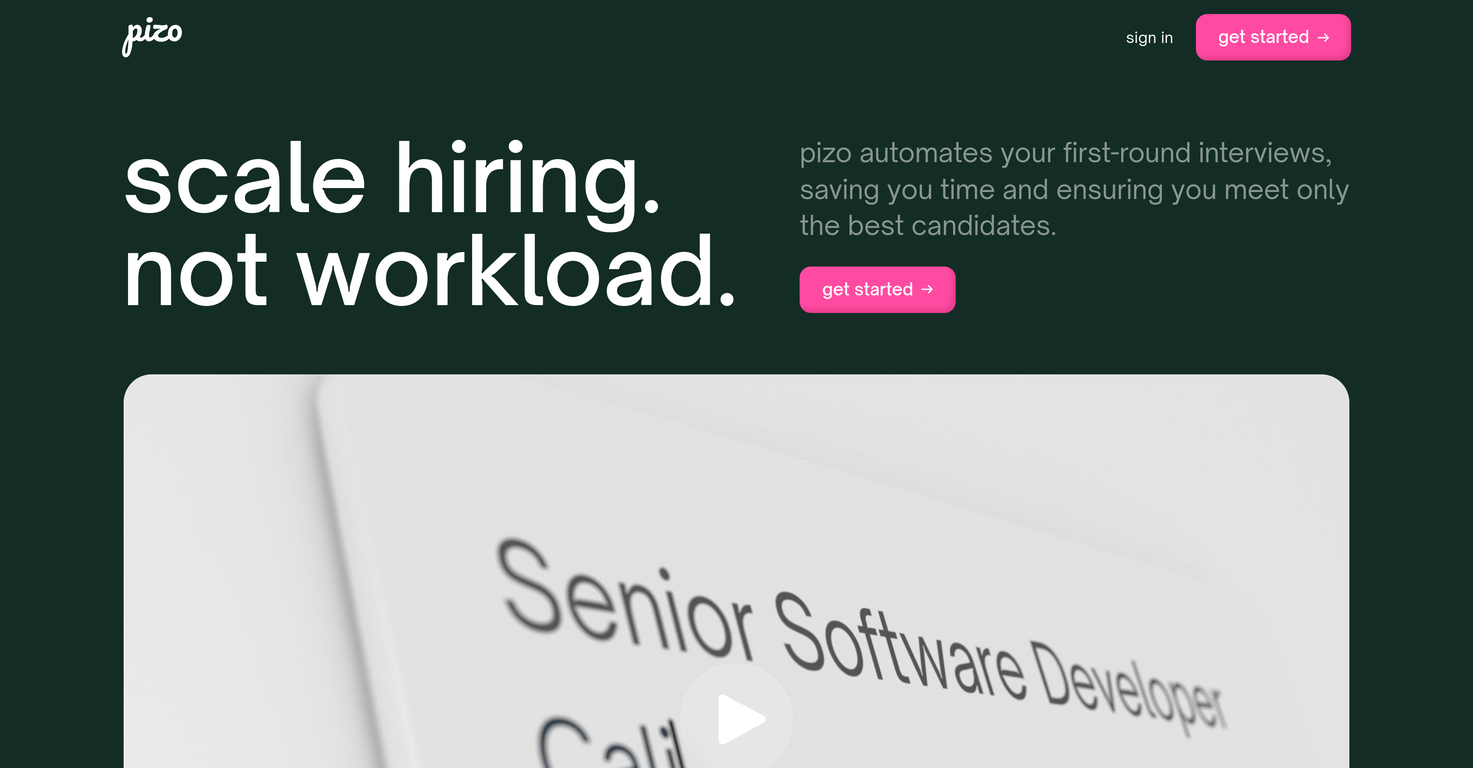 Pizo screenshot
