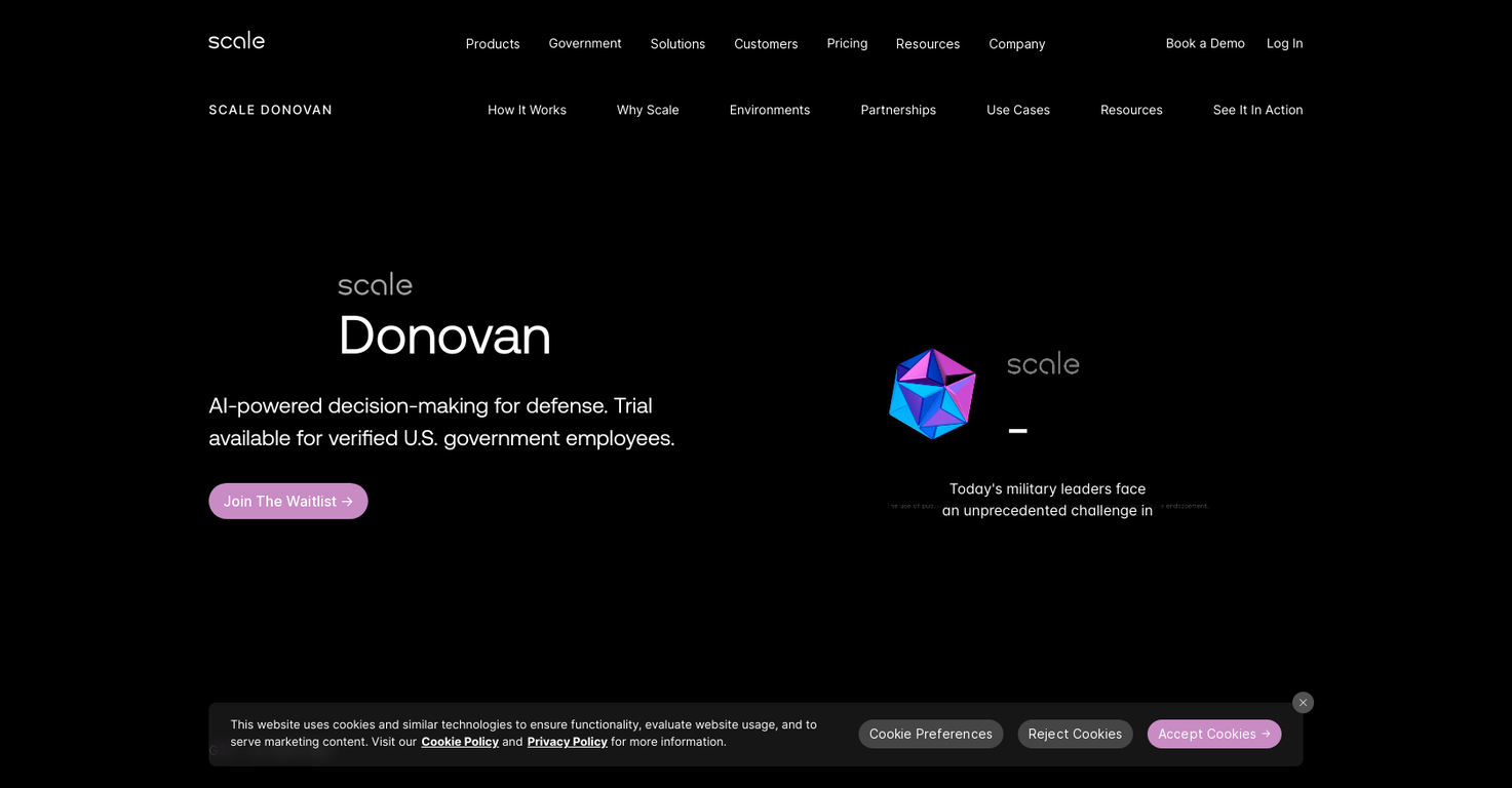Donovan screenshot