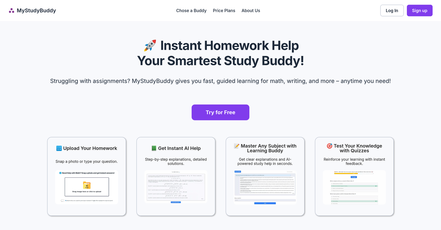 MyStudyBuddy screenshot