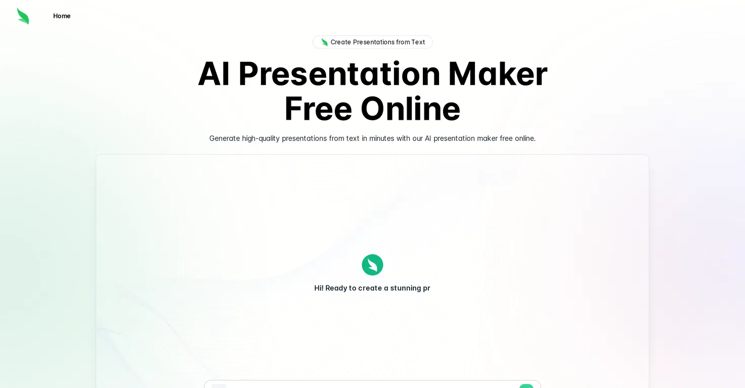 Slides Bot screenshot