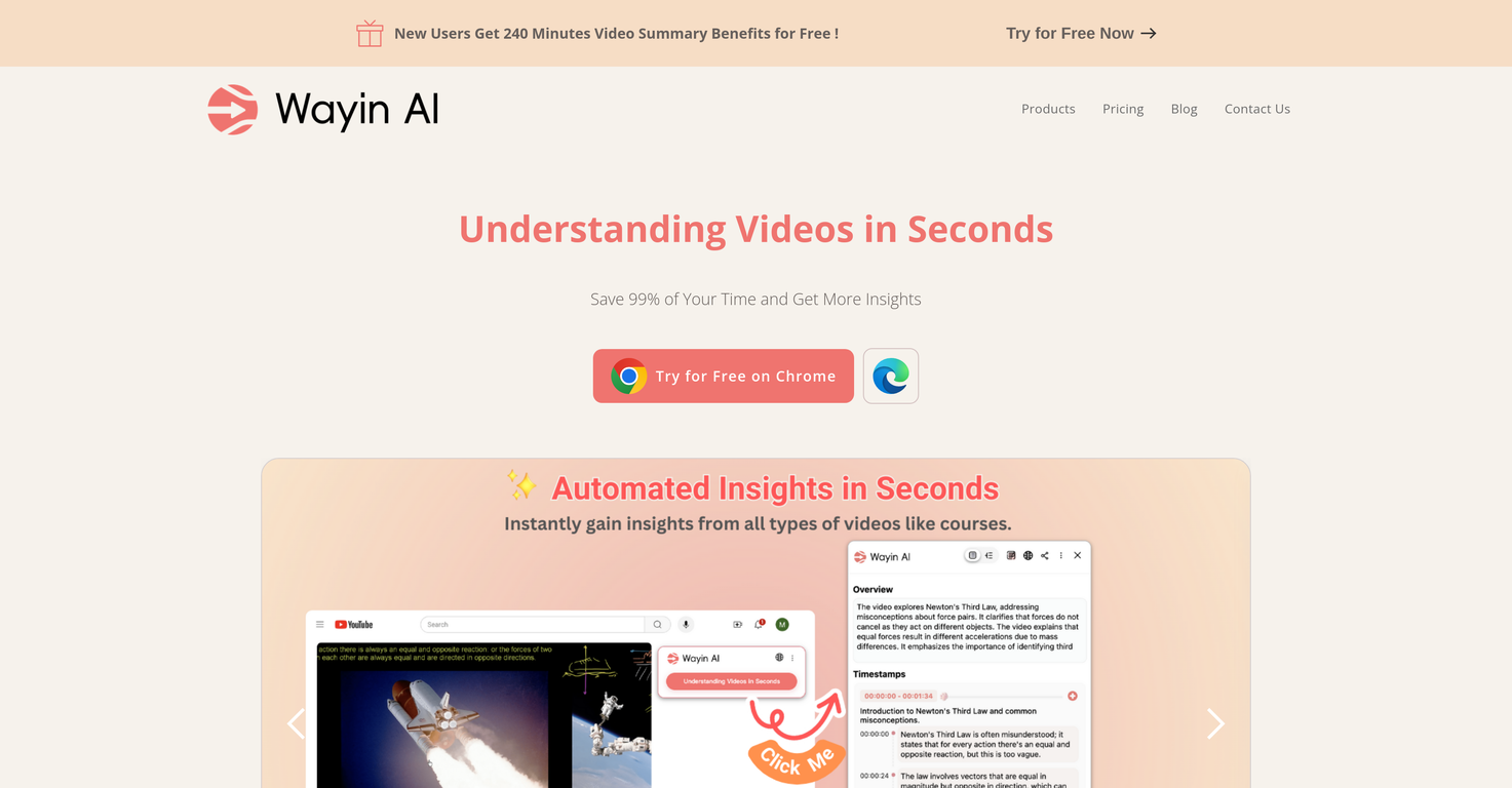 Wayin AI screenshot