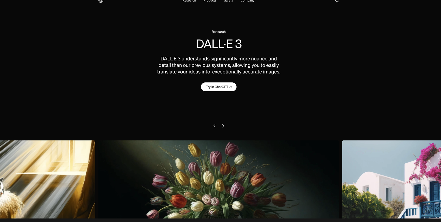 DALL-E3 screenshot