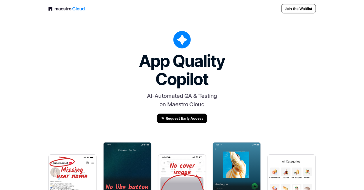 App Quality Copilot screenshot