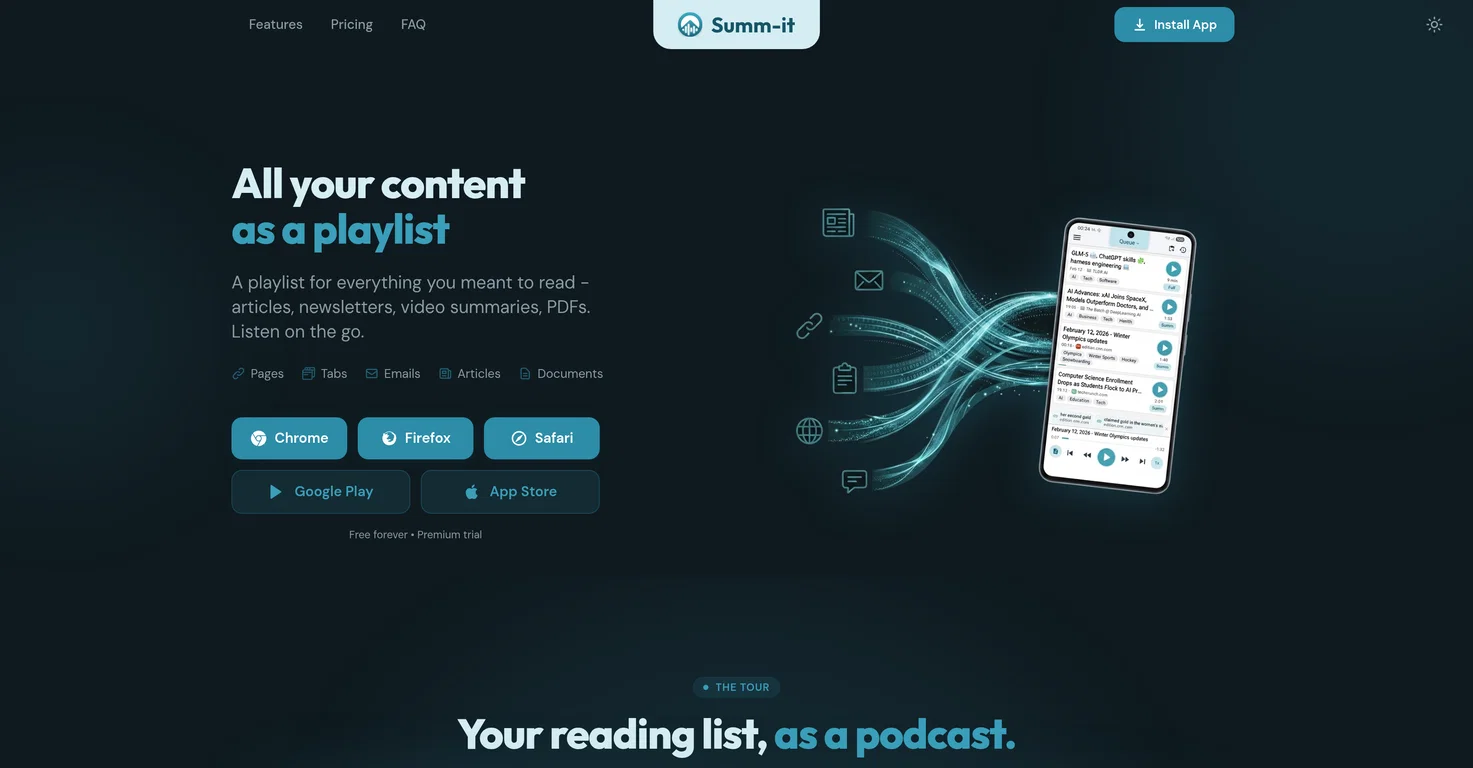 Summ-it screenshot