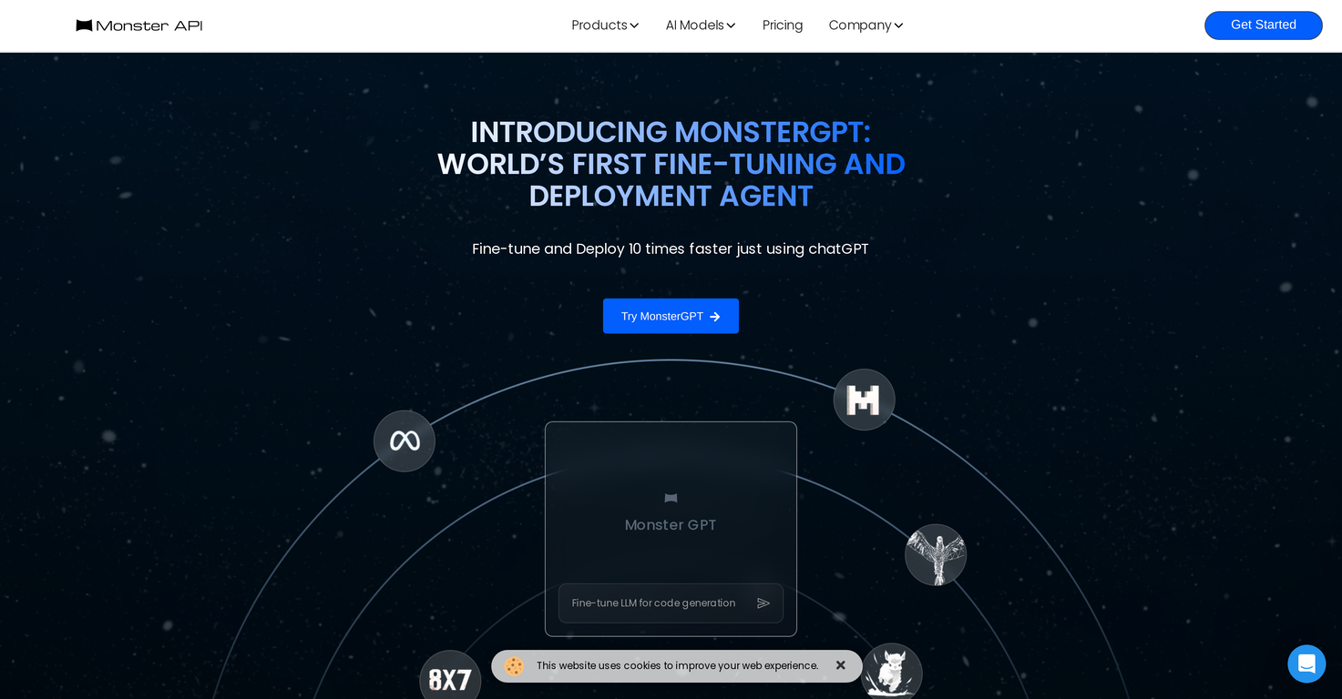 Monsterapi screenshot