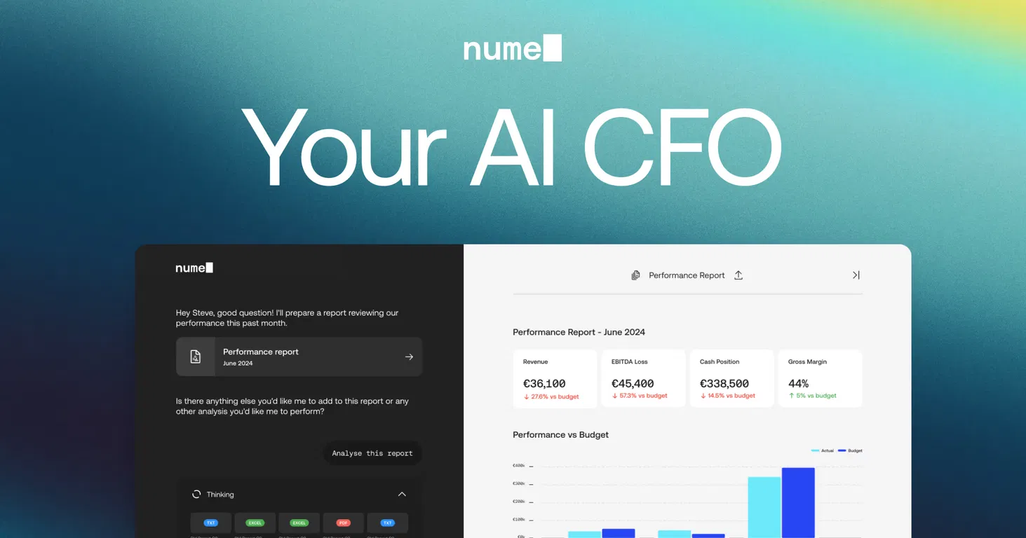 Nume AI CFO screenshot
