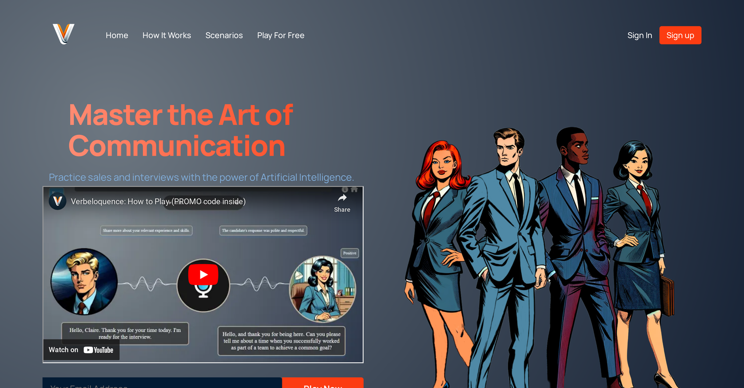 Verbeloquence screenshot