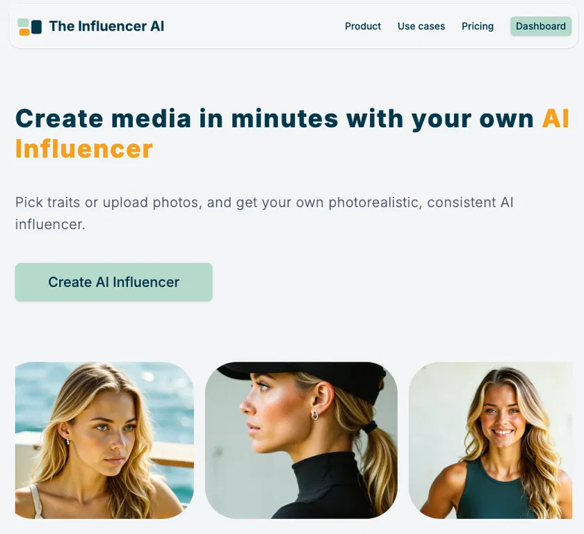 The Influencer AI screenshot