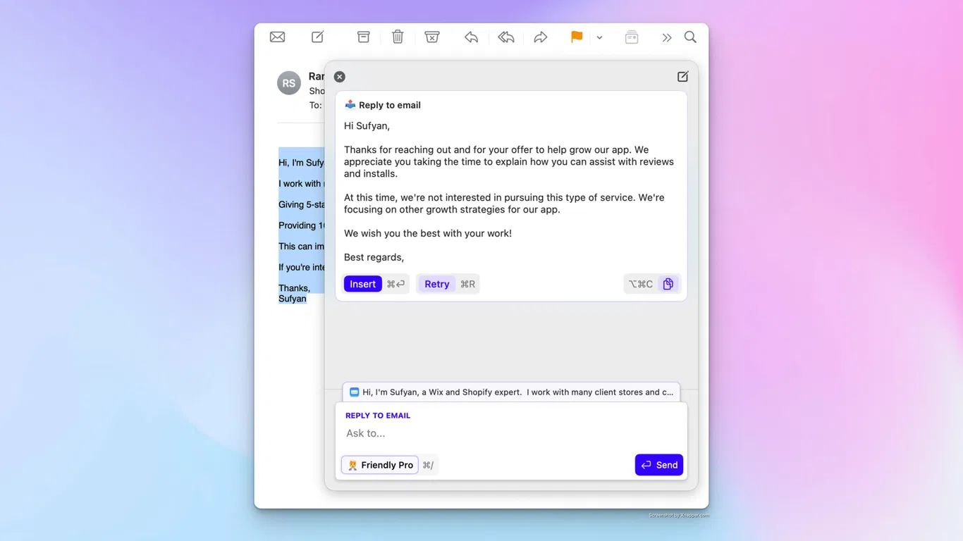 TextWisely screenshot