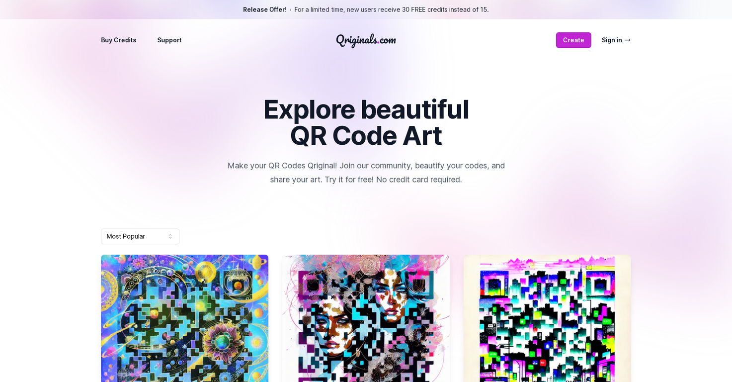 Qriginals screenshot