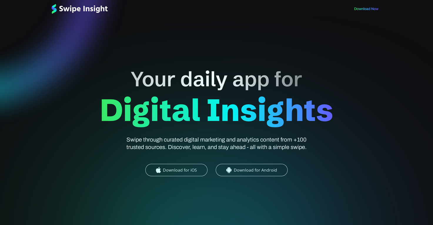 Swipe Insight screenshot