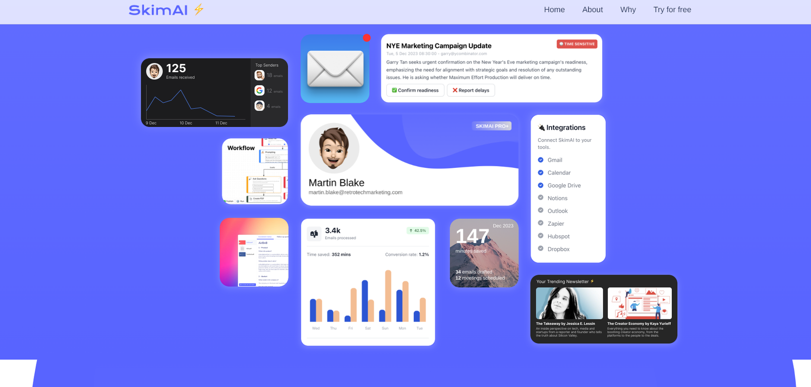SkimAI screenshot