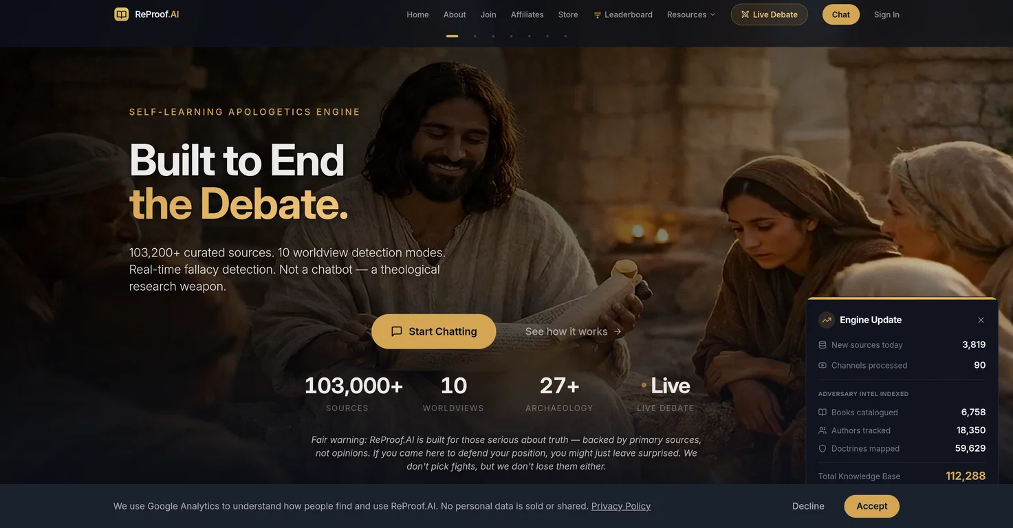 ReProof AI screenshot