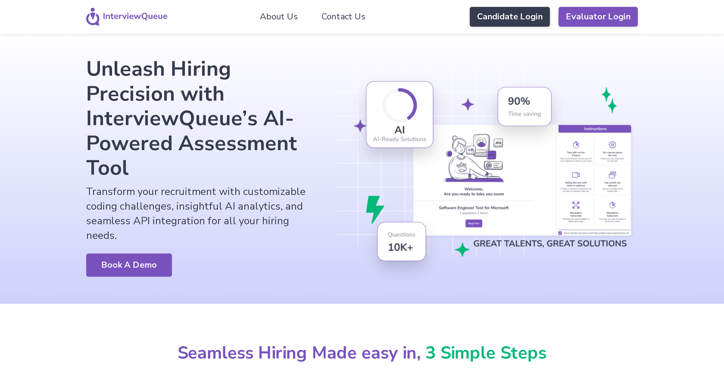 InterviewQueue screenshot