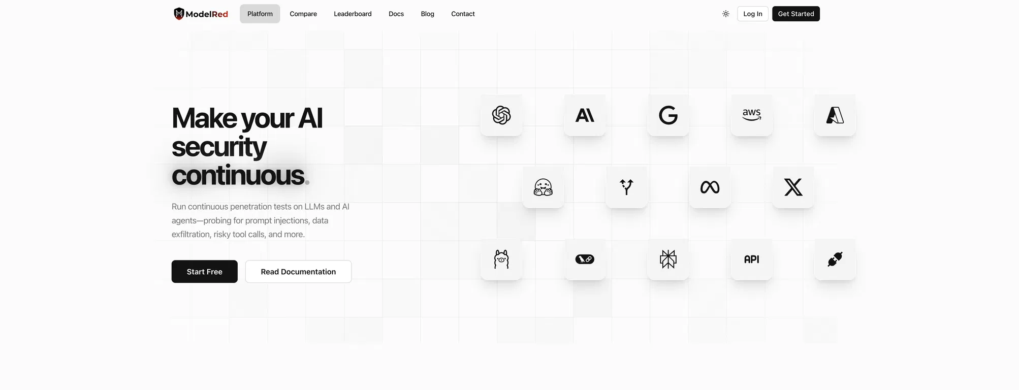 ModelRed screenshot