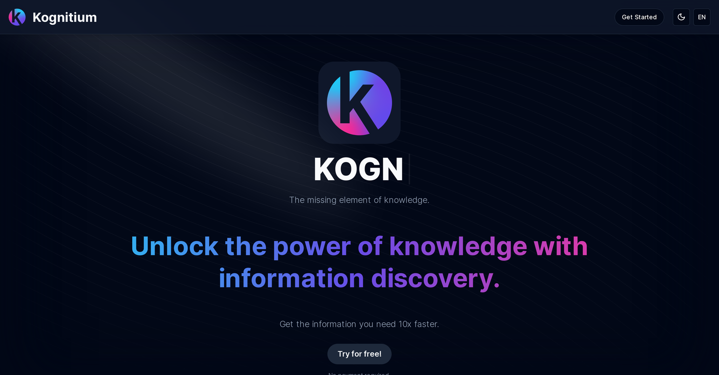 Kognitium screenshot