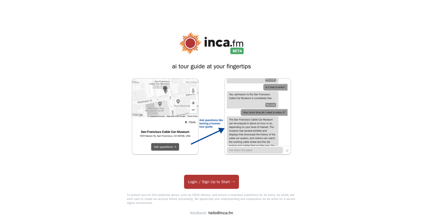 Inca FM screenshot