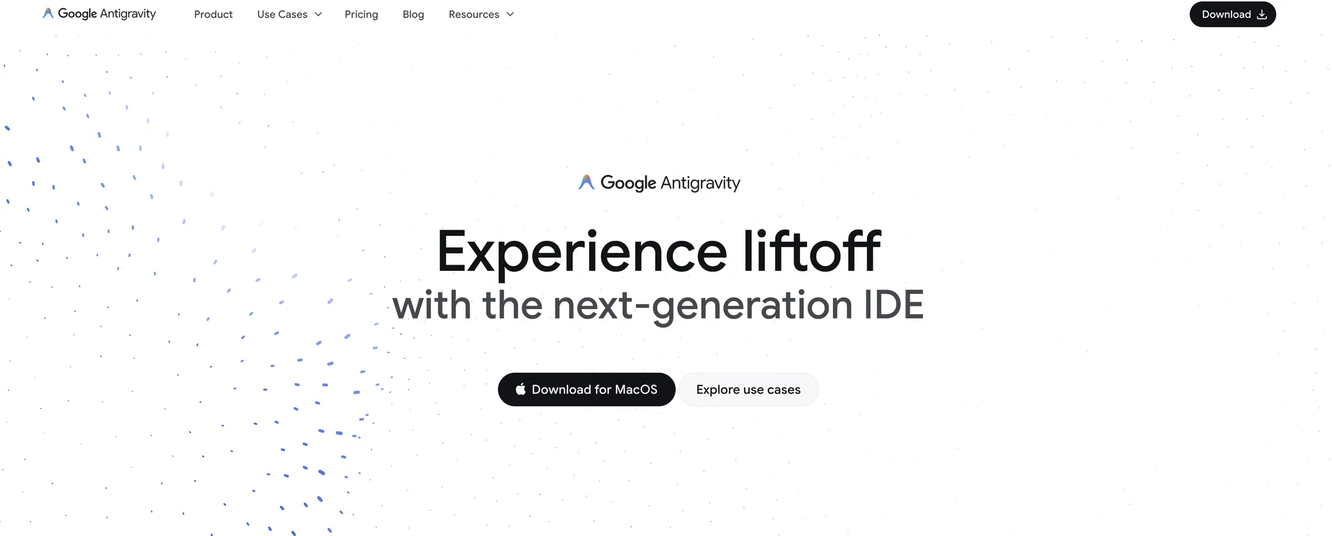 Google Antigravity screenshot