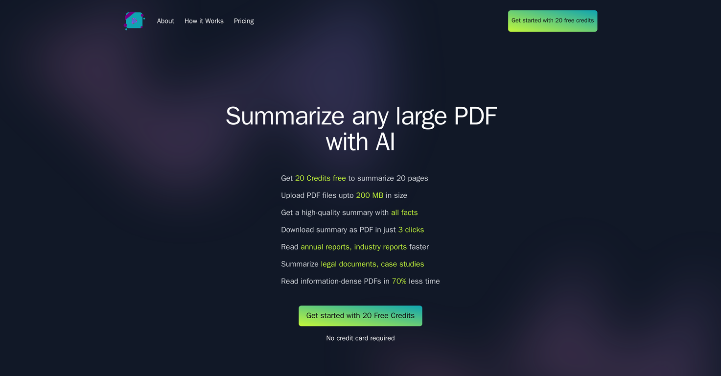 SummaryWithAI screenshot