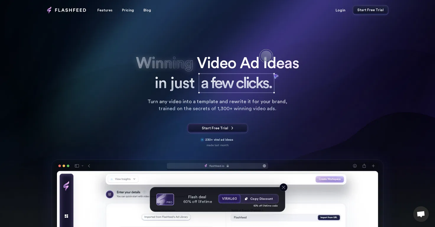 Flashfeed screenshot