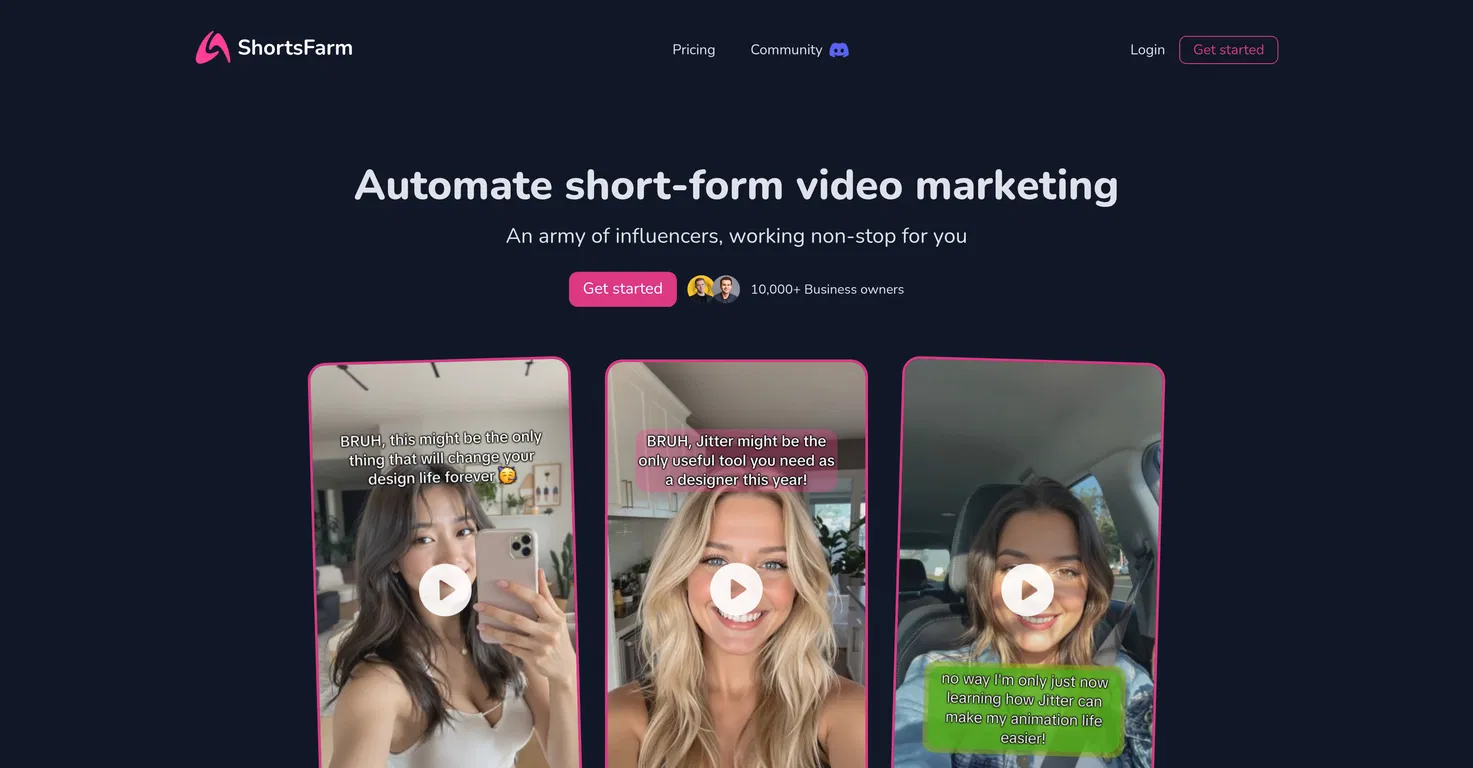 ShortsFarm screenshot