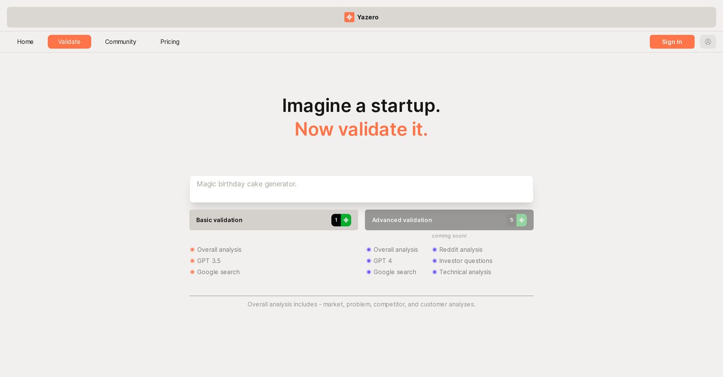 Validator by Yazero screenshot