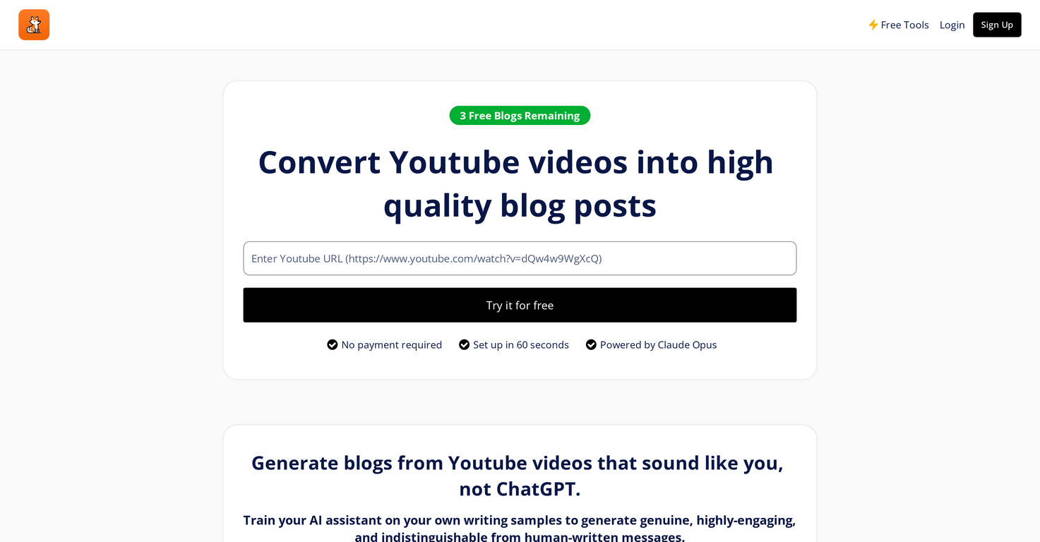 BlogFox screenshot