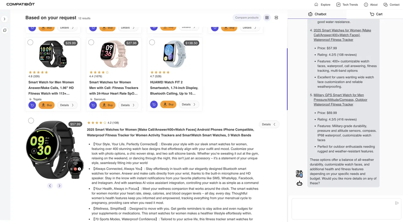 Compatibot screenshot