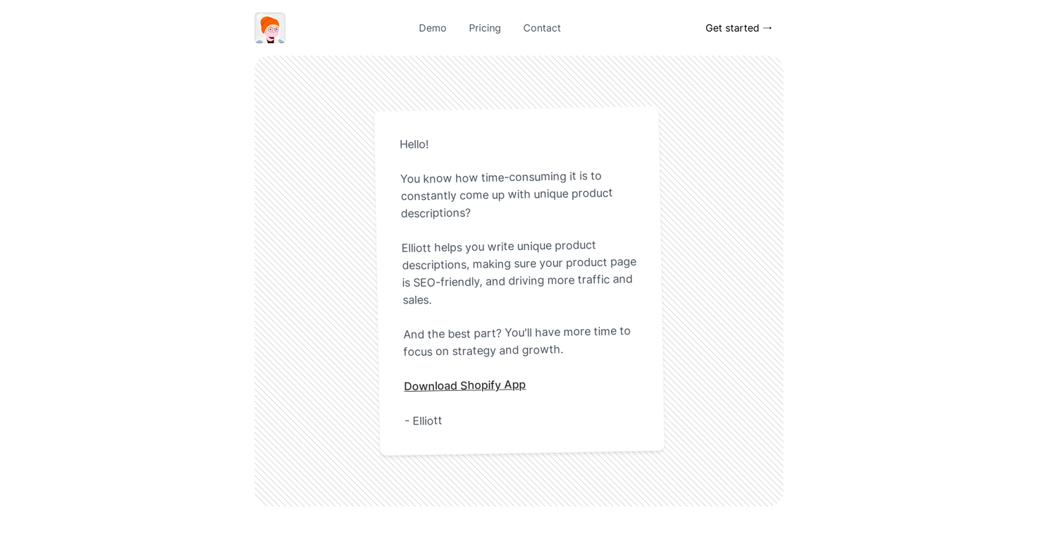 Elliott screenshot