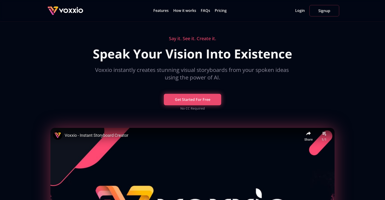 Voxxio screenshot