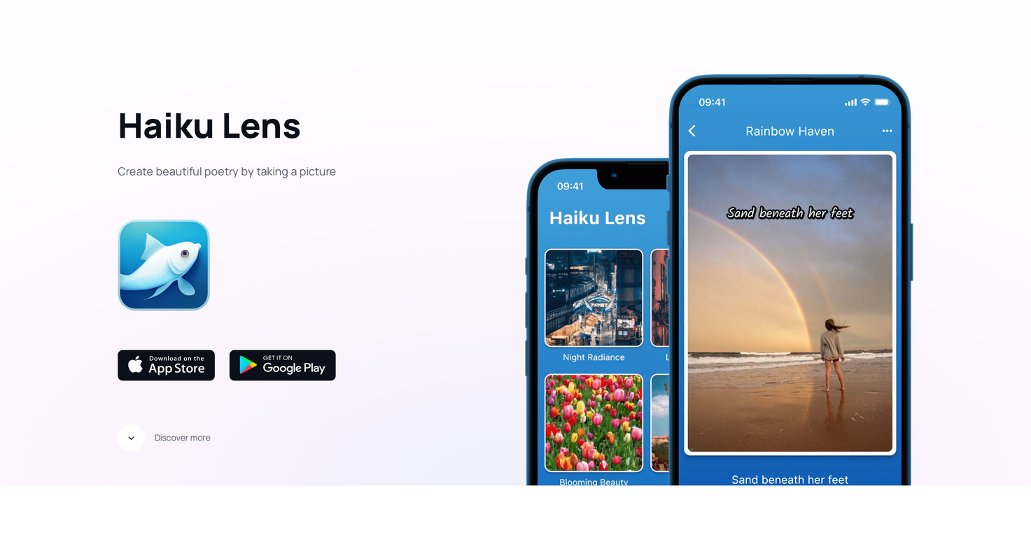 Haiku Lens screenshot