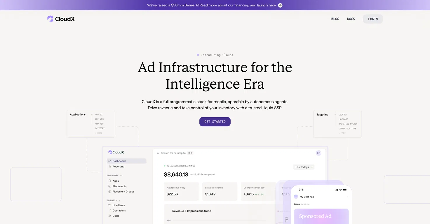 CloudX screenshot