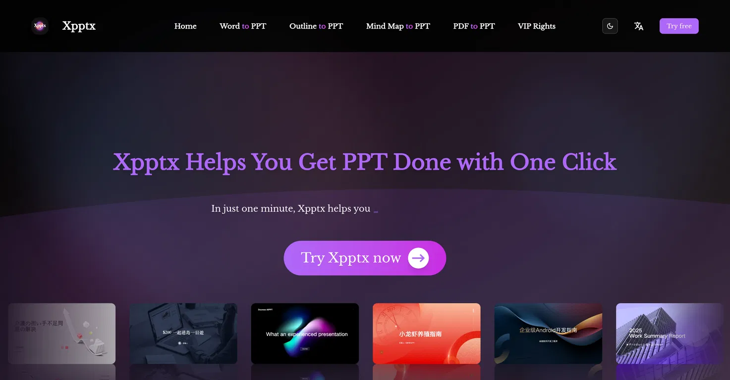 Xpptx screenshot
