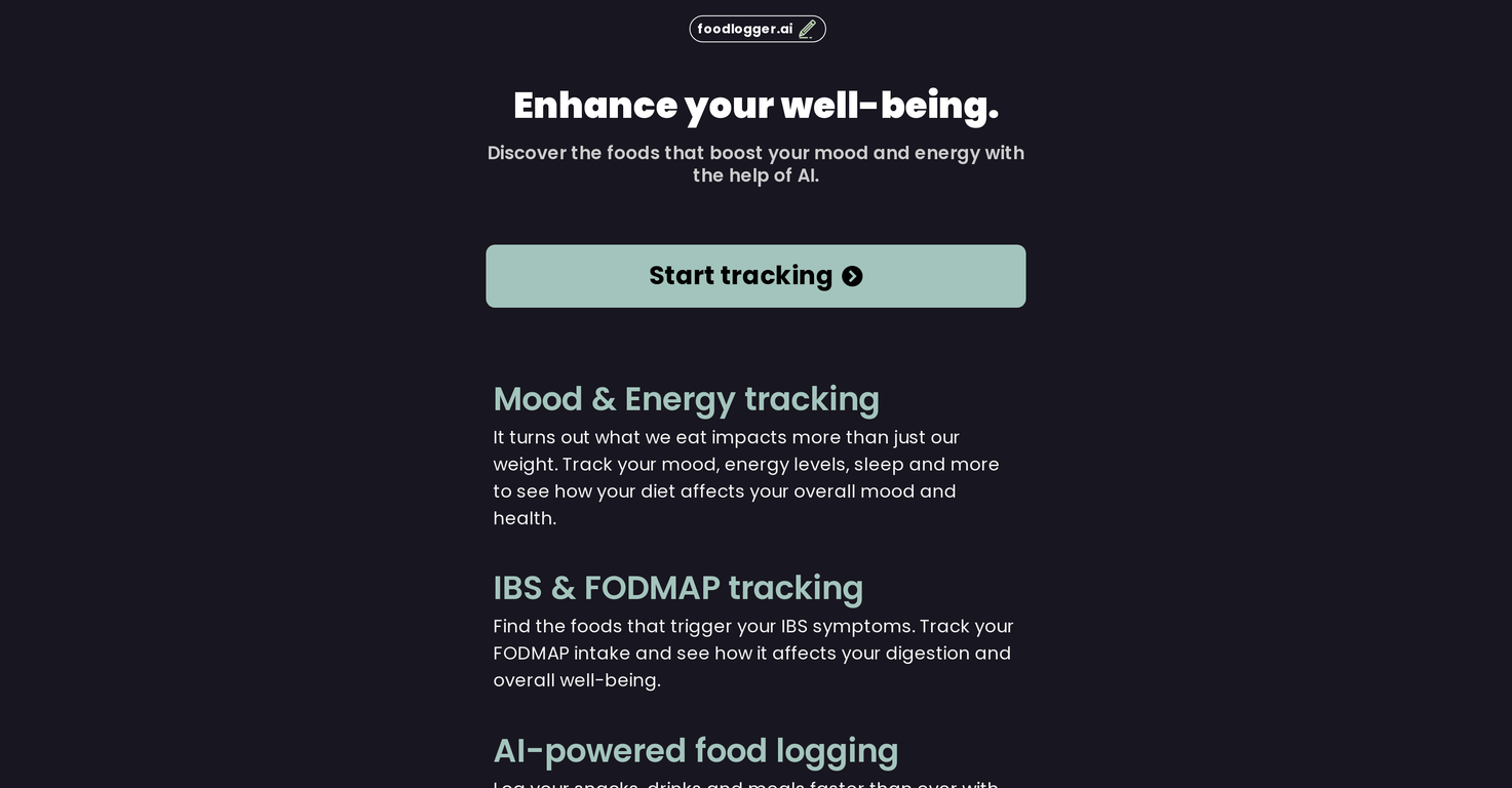 FoodLogger.ai screenshot