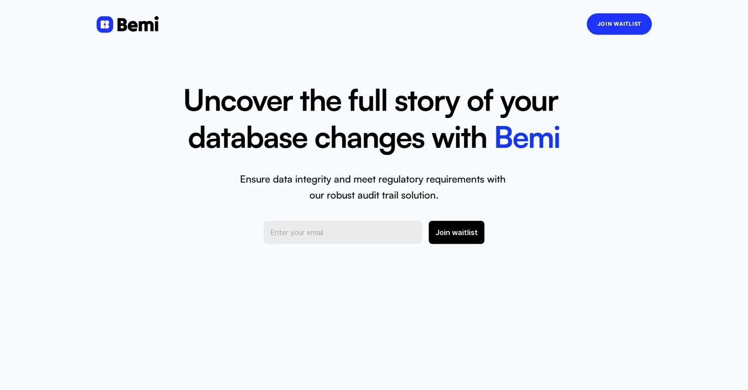 Bemi screenshot