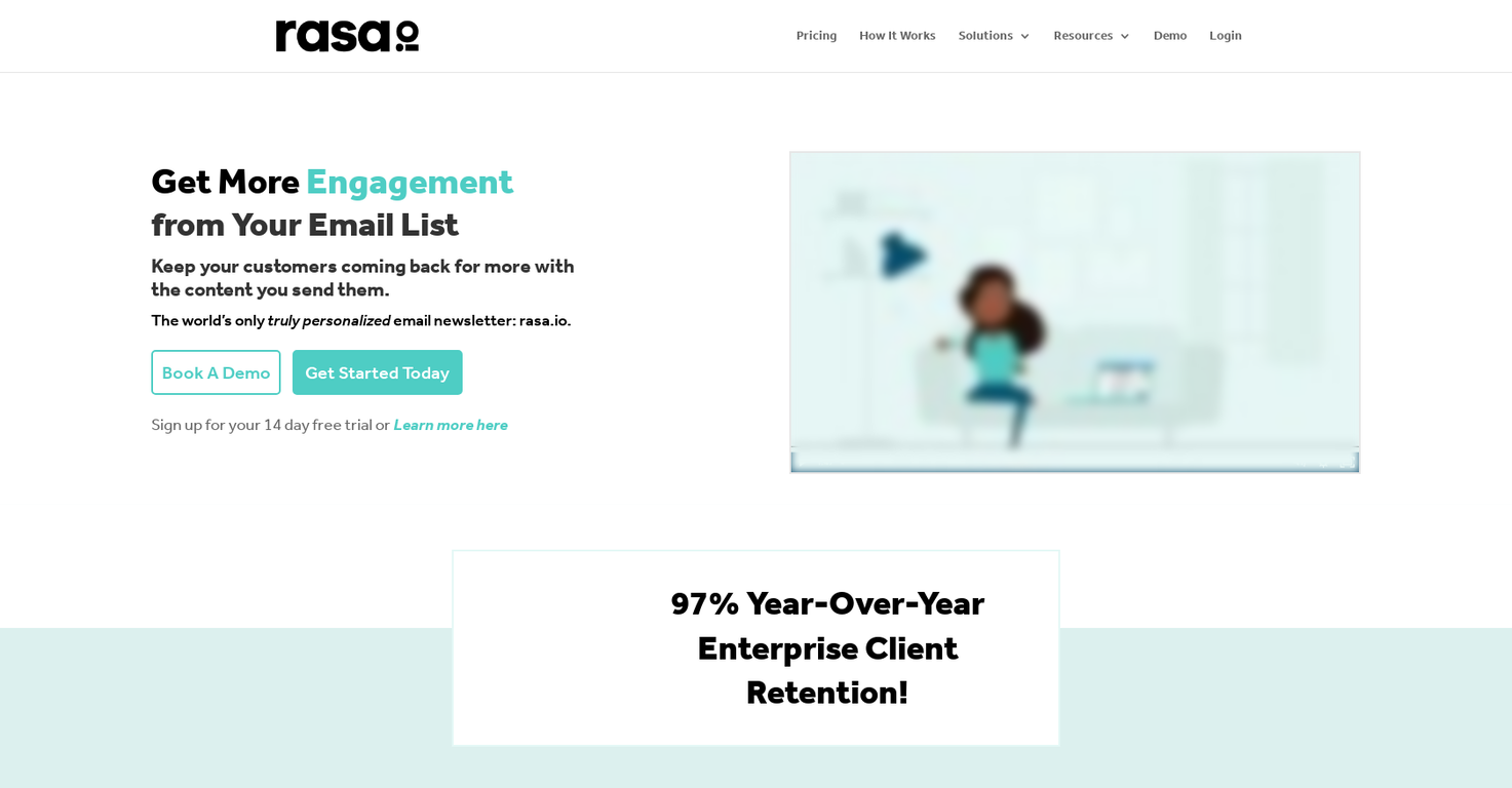 rasa.io screenshot