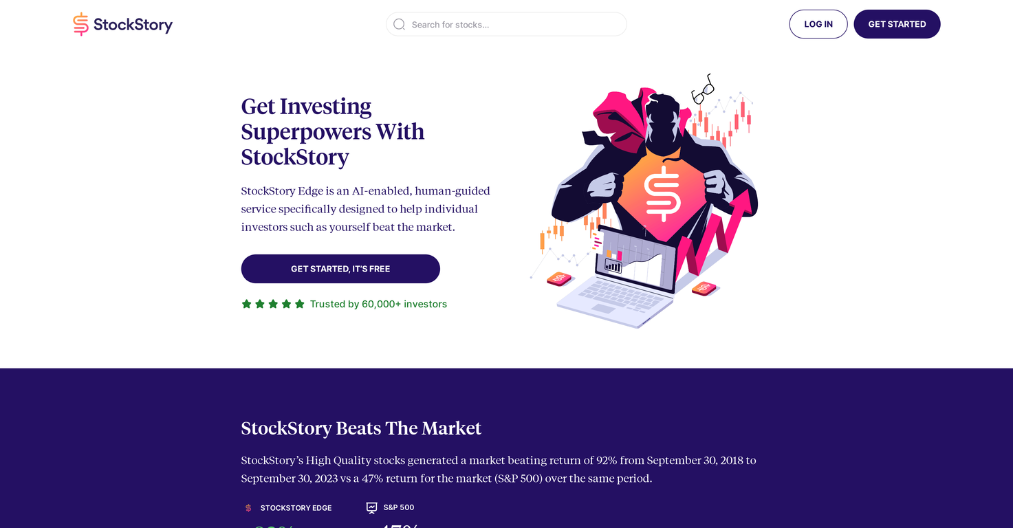 StockStory screenshot