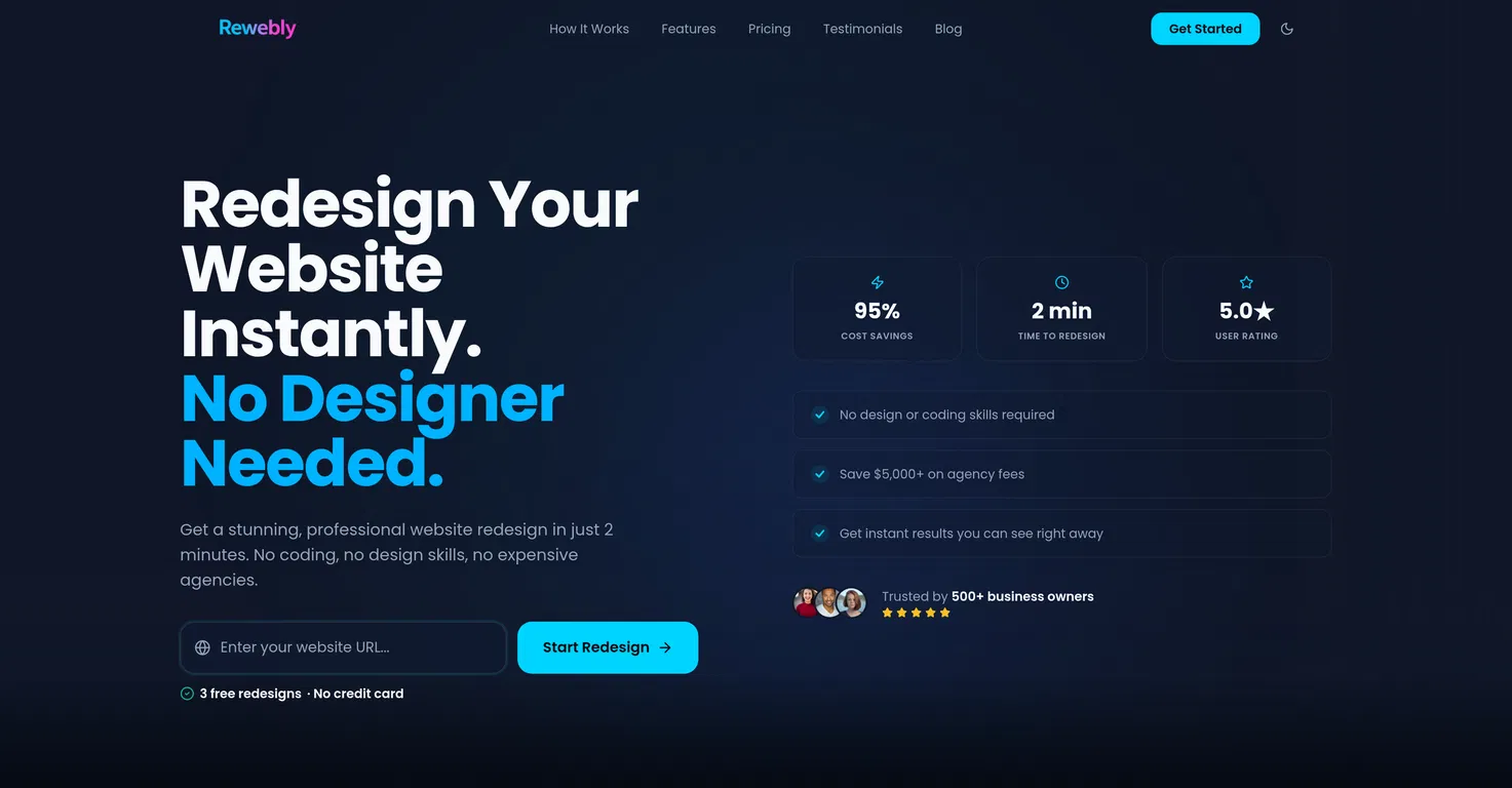 Rewebly screenshot