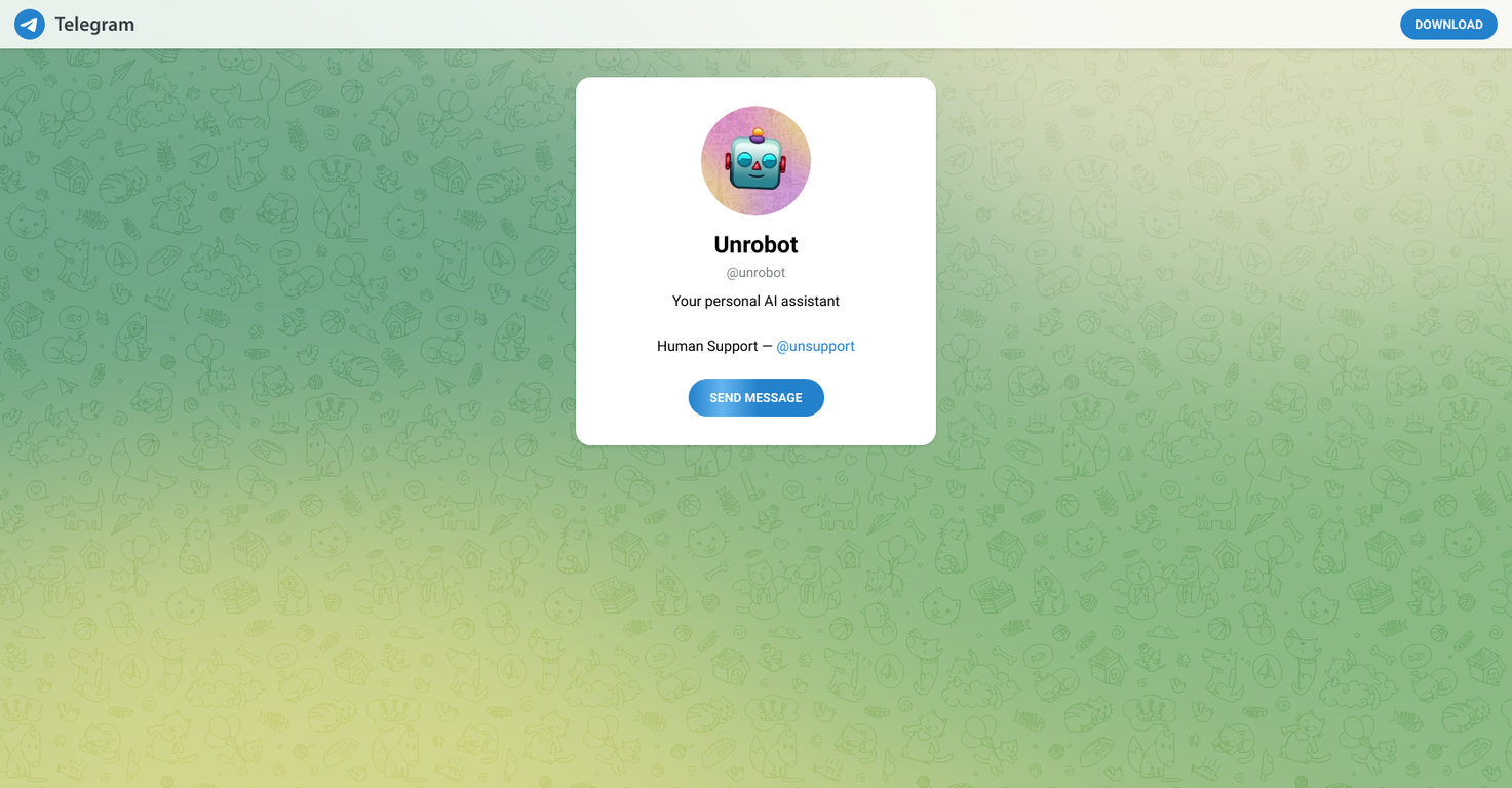 Unrobot screenshot