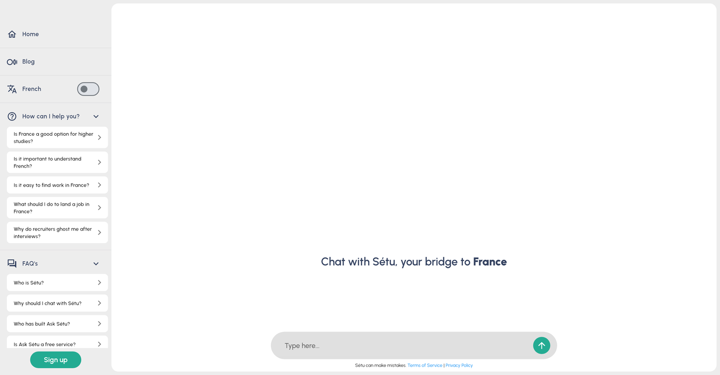 AskSetu screenshot