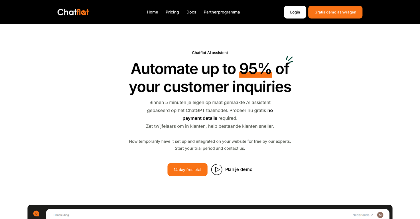 Chatflot AI Chatbot screenshot