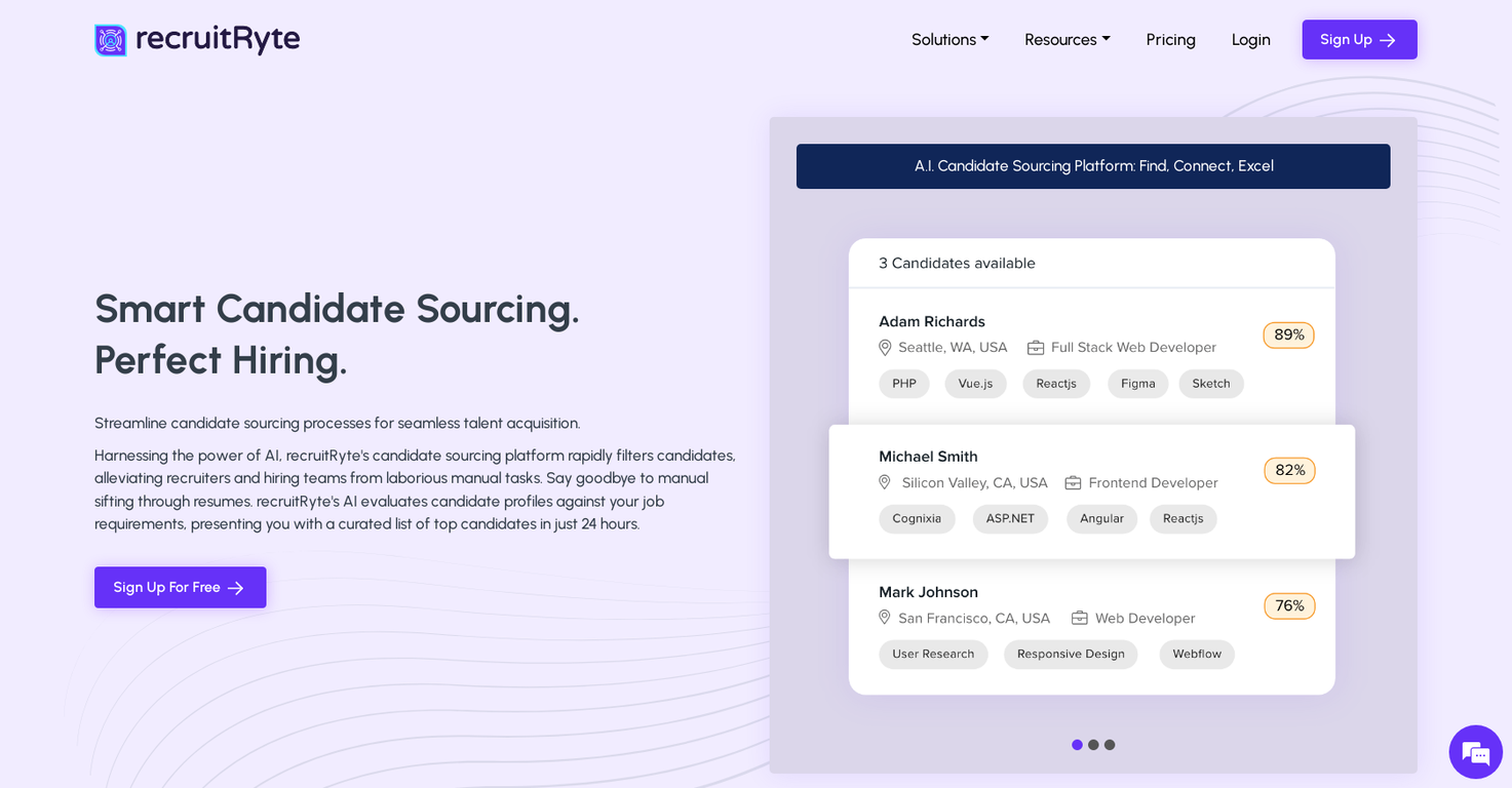 RecruitRyte screenshot