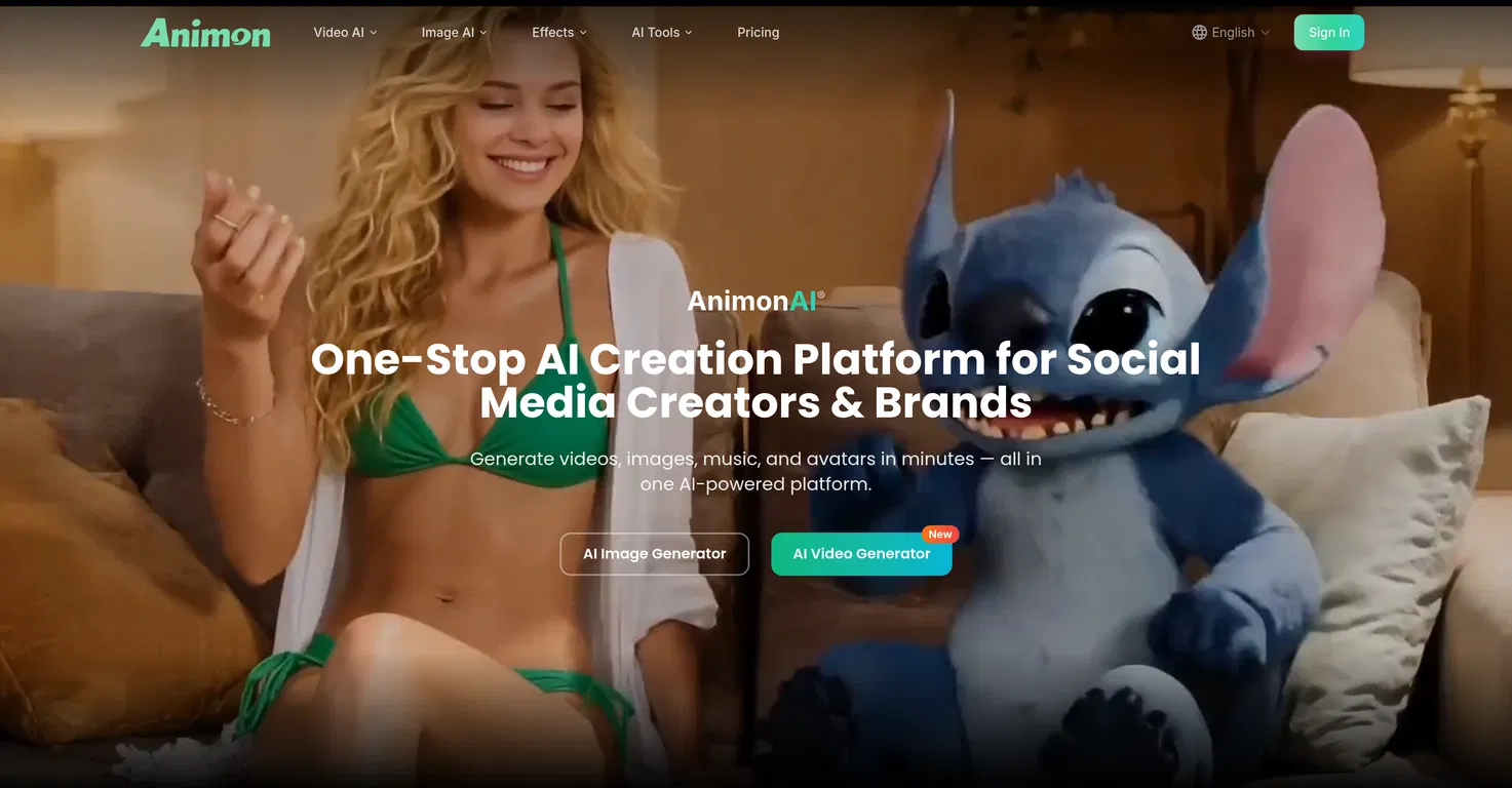 Animon - AI Video Generator screenshot